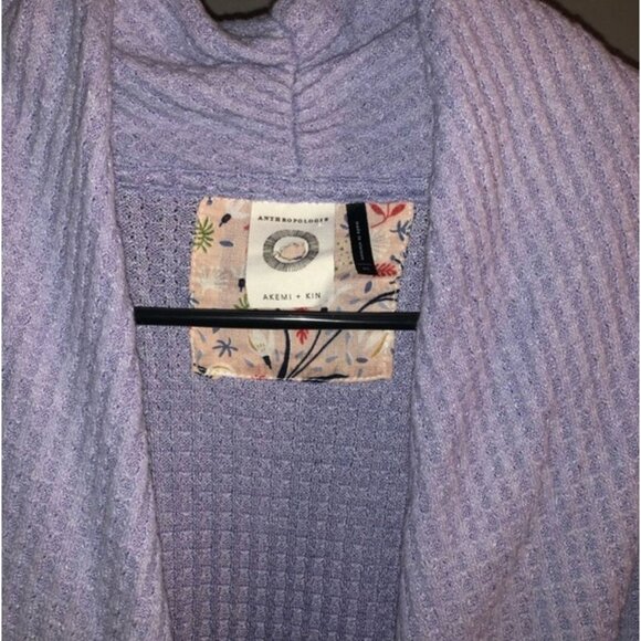 Anthropologie Akemi + Kin Waffle Knit Wrap Top Women's Size XS Excellent very ge - Picture 3 of 5